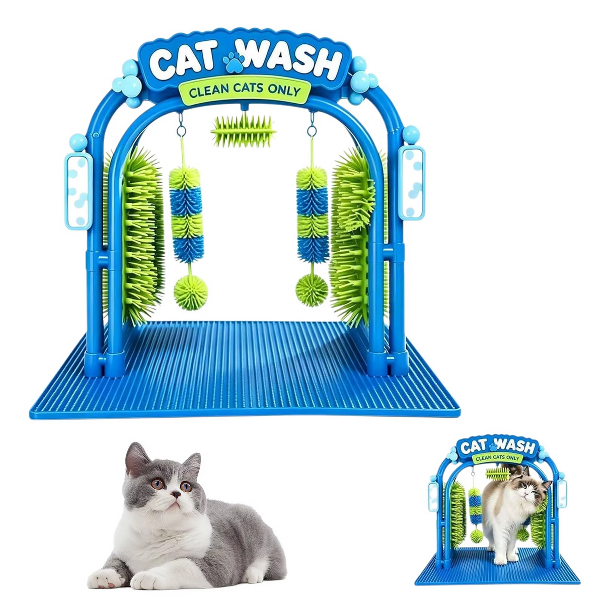 CatWash™ Interactive Self-Grooming & Massage Arch