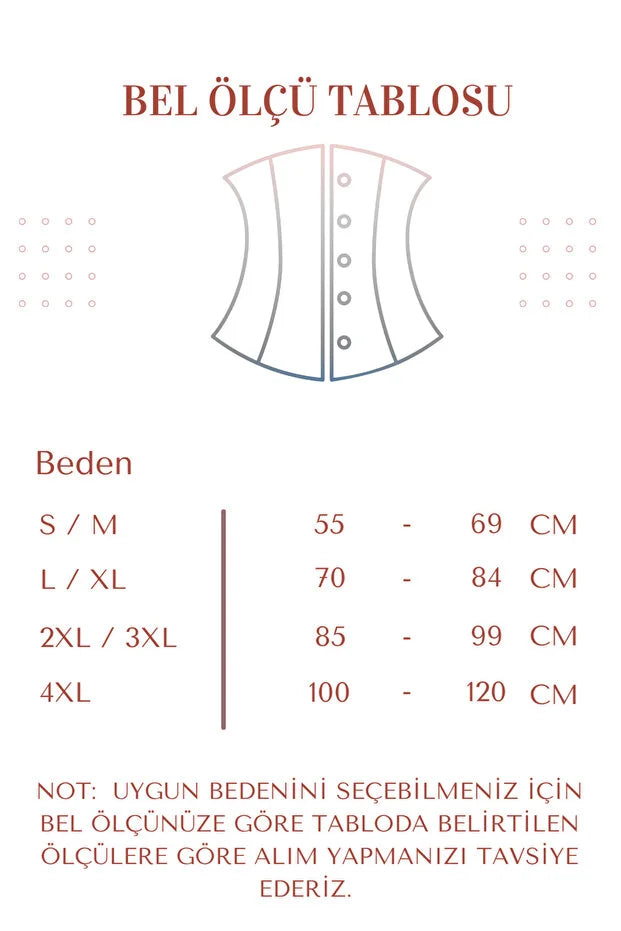 Korse , Lohusa Bel Korse Sıkılaştırma Korsesi Bel Eğitmeni Şekillendirme Kemeri