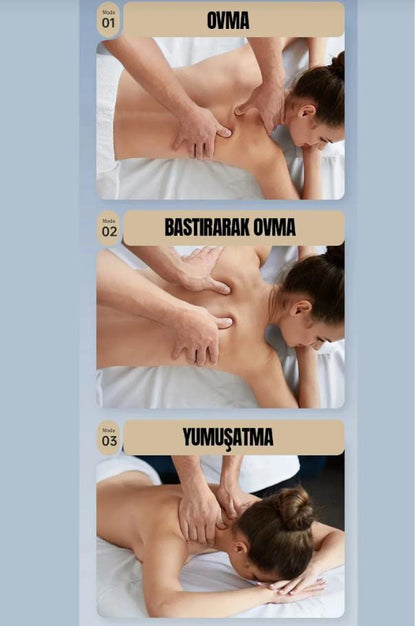 İnsan Eli Hissi Veren Şarjlı Masaj Aleti – Ovmalı, Boyun, Sırt Ve Bacak Masaj Cihazı