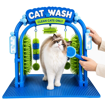 CatWash™ Interactive Self-Grooming & Massage Arch
