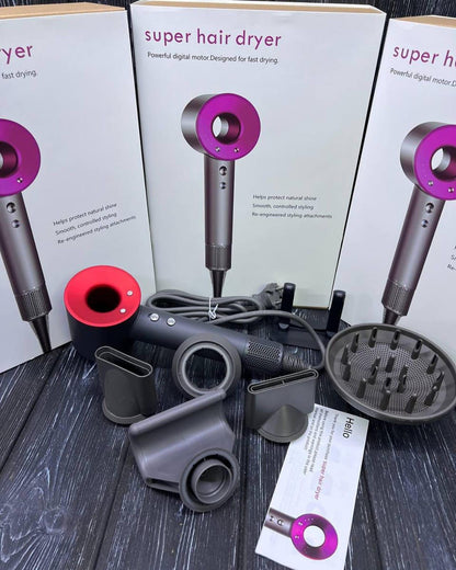 Premium Saç Qurutma və Şəkilləndirmə Seti