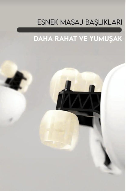 İnsan Eli Hissi Veren Şarjlı Masaj Aleti – Ovmalı, Boyun, Sırt Ve Bacak Masaj Cihazı
