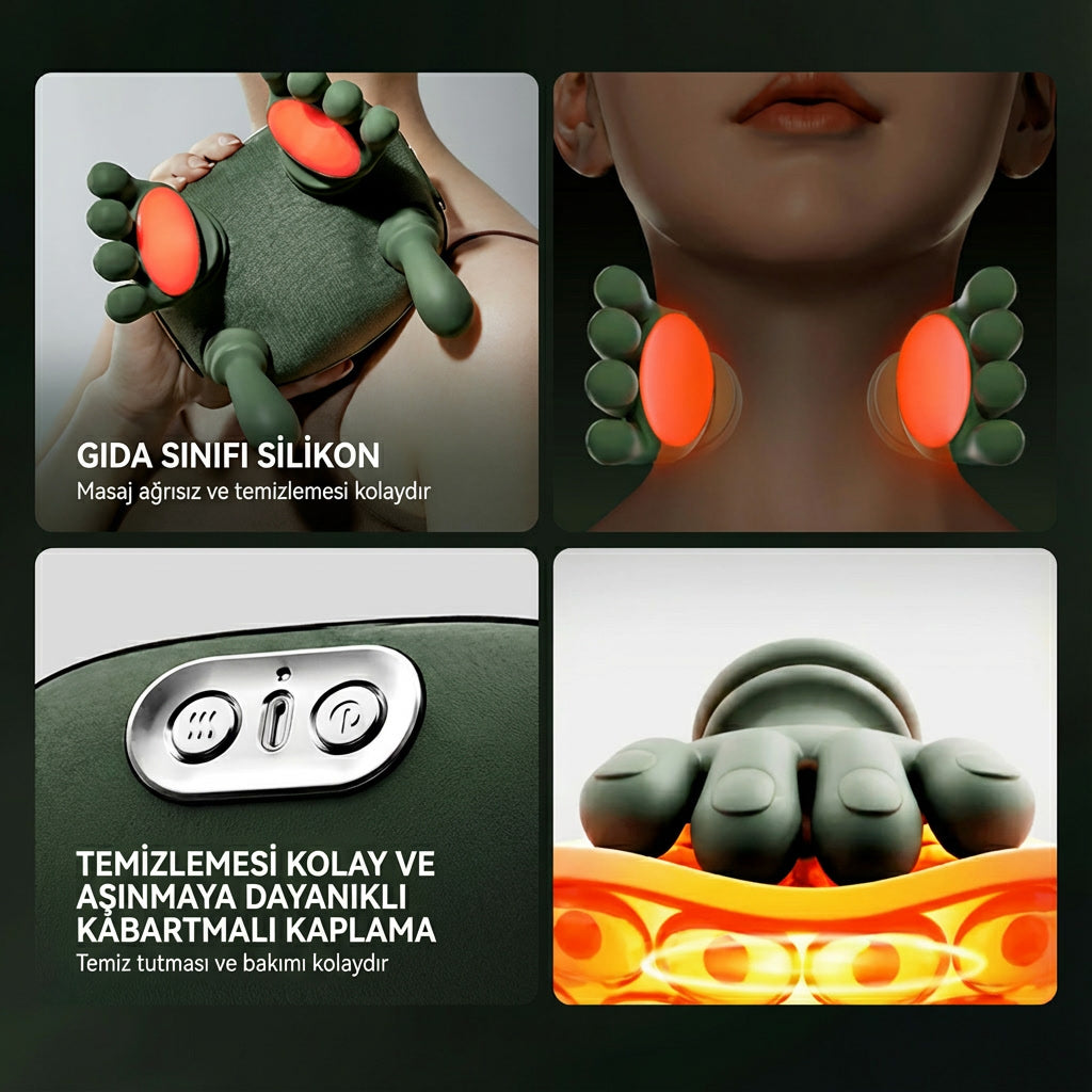 El Şeklinde Masaj Aleti – Günlük Ağrı ve Yorgunluğa Etkili Çözüm