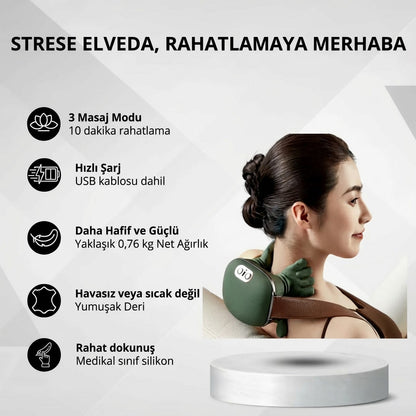 El Şeklinde Masaj Aleti – Günlük Ağrı ve Yorgunluğa Etkili Çözüm