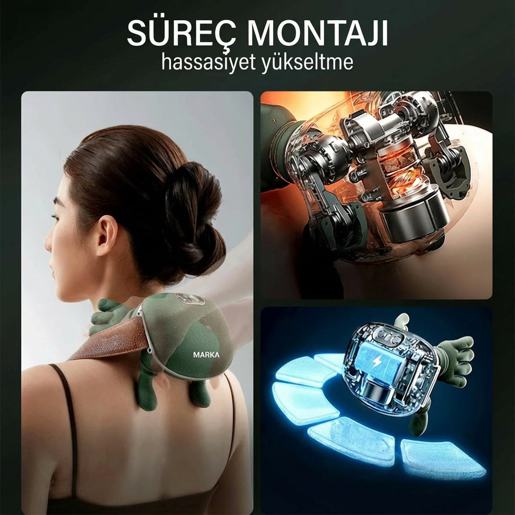 El Şeklinde Masaj Aleti – Günlük Ağrı ve Yorgunluğa Etkili Çözüm