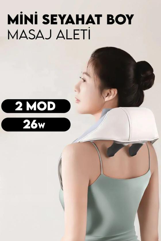 İnsan Eli Hissi Veren Şarjlı Masaj Aleti – Ovmalı, Boyun, Sırt Ve Bacak Masaj Cihazı