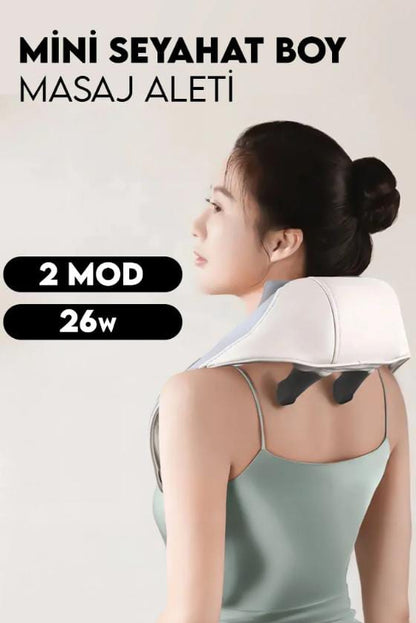 İnsan Eli Hissi Veren Şarjlı Masaj Aleti – Ovmalı, Boyun, Sırt Ve Bacak Masaj Cihazı
